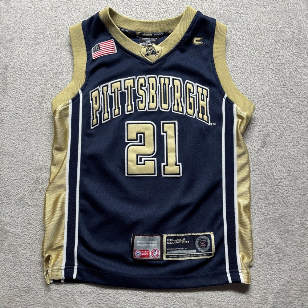 Pitt Panthers Jersey Youth S Basketball Colosseum Athletics Official Stitched